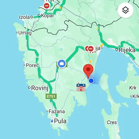 Sky&bay Apartment Plomin